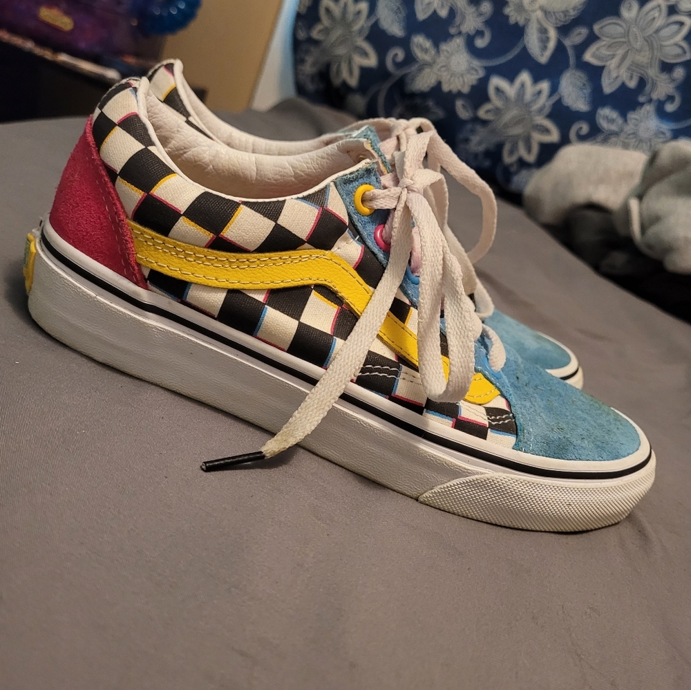 Old school Crazy Checkard Van's